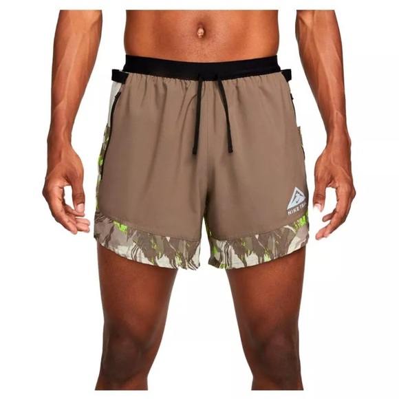 Nike Dri-FIT Flex Stride Men's 5" Brief-Lined Shorts Camo DM4652 040 Large New - Picture 3 of 12